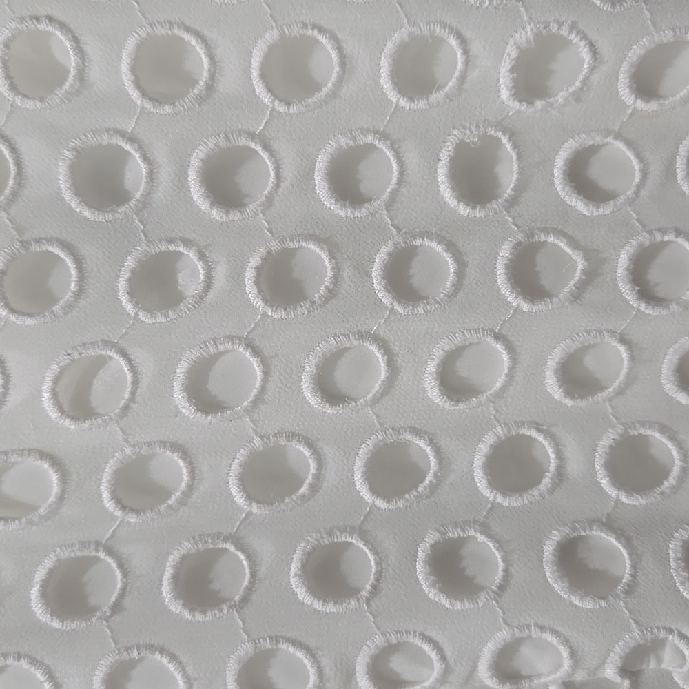 Ann Taylor White Eyelet Mini Dress - Picture 2 of 4